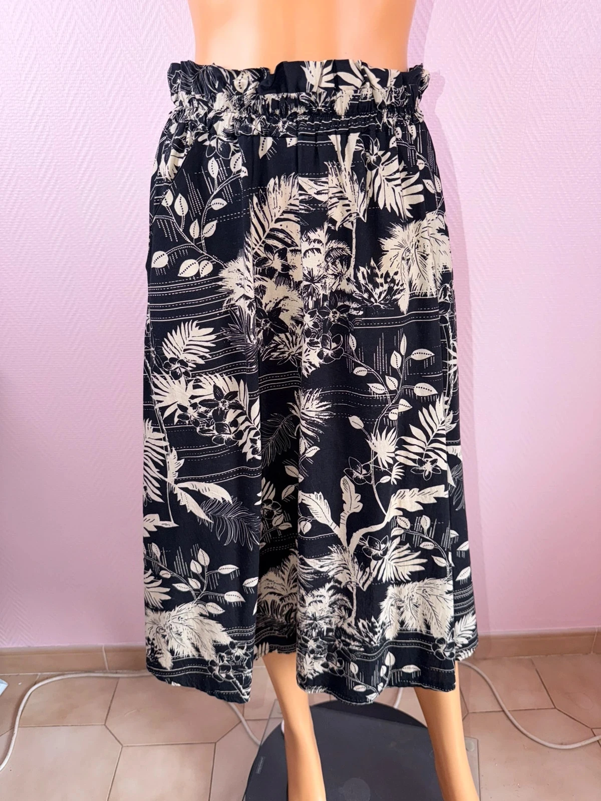 Jupe roze marine maat 36 super staat – photo 2